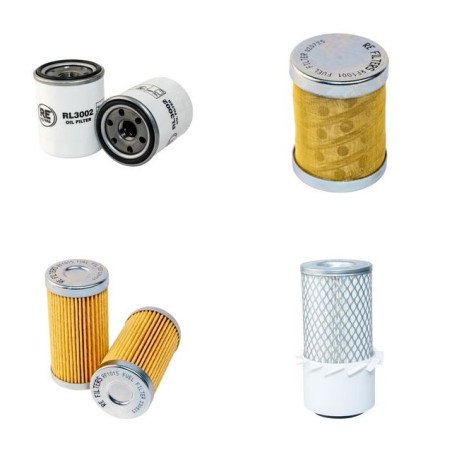 Filter Kit for Takeuchi TB650S Air Oil Fuel with 3T72LE-TBS engine