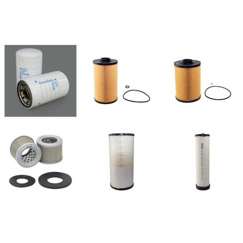 Takeuchi TB1160W Filter Service Kit - Air, Oil, Fuel Filters