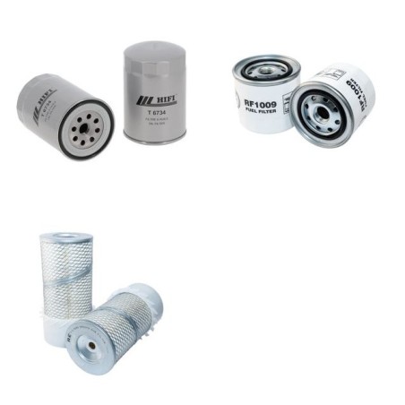 Filter Kit for Takeuchi TL26 Air Oil Fuel 