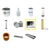 TAKEUCHI TL 230 Filter Service Kit w/Yanmar 4TNV98 Eng.