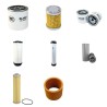 TAKEUCHI TL 230 Filter Service Kit w/Kubota V3307 DI T Eng.