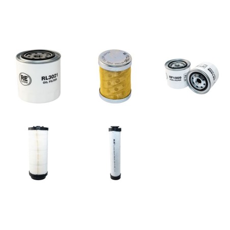 Filter Kit for Takeuchi TL230 Air Oil Fuel with Kubota V3307 DI T engine