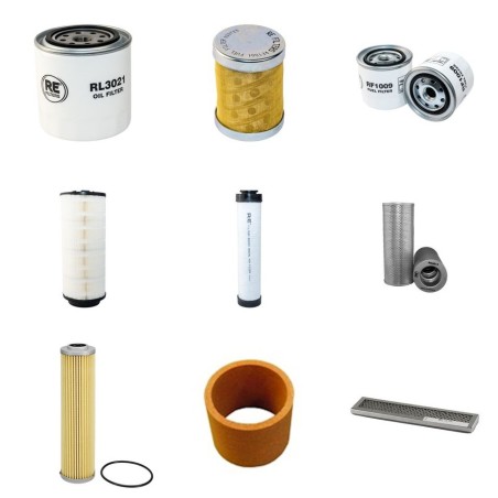 TAKEUCHI TL 250 Filter Service Kit w/Kubota V 3800DI TURBO Eng.