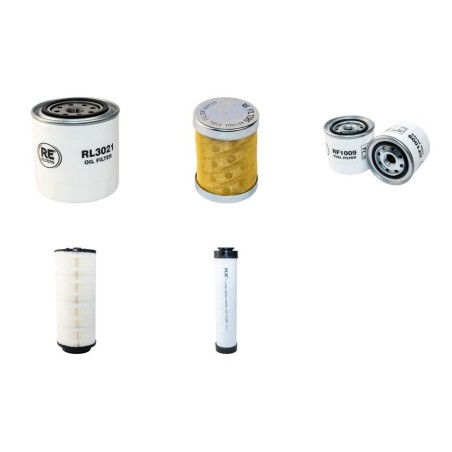 TAKEUCHI TL 250 Filter Service Kit Air Oil Fuel Filters w/Kubota V 3800DI TURBO Eng.