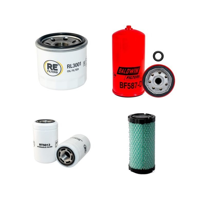 TENNANT S 20 Sweeper Filter Service Kit w/Kubota D 1005 Eng.