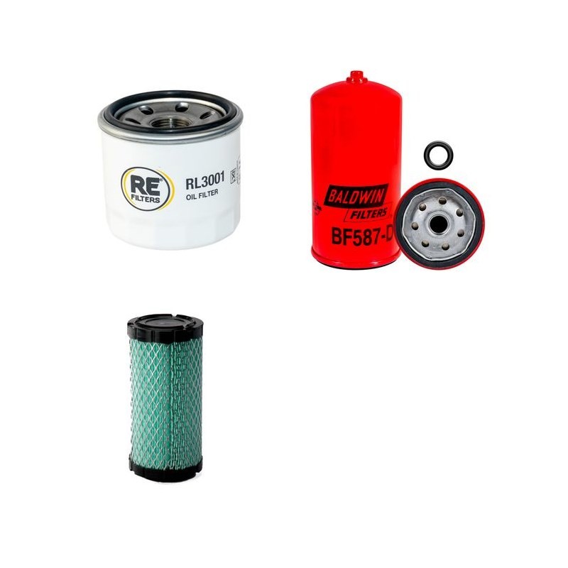 TENNANT S 20 Sweeper Filter Service Kit w/Kubota D 1005 Eng.