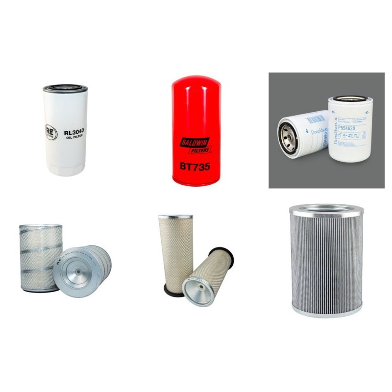 Filter Kit for Terex 23-66 with Deutz BF6L513R Engine