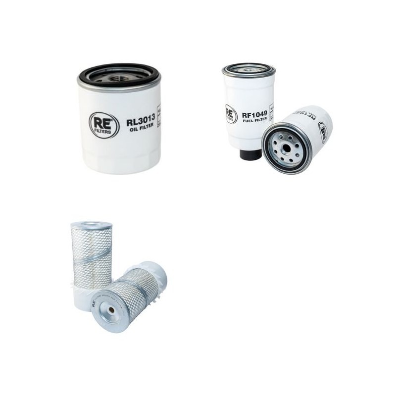 TEREX 2506 TELELIFT Filter Service Kit Air Oil Fuel Filters w/Deutz F4M2011 Eng.