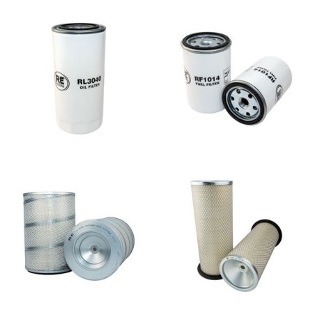 TEREX 2566 Filter Service Kit Air Oil Fuel Filters w/Deutz Eng.