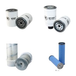 Filter Kit for Terex 3013 Air Oil Fuel Filters with Perkins Engine YR 2002-