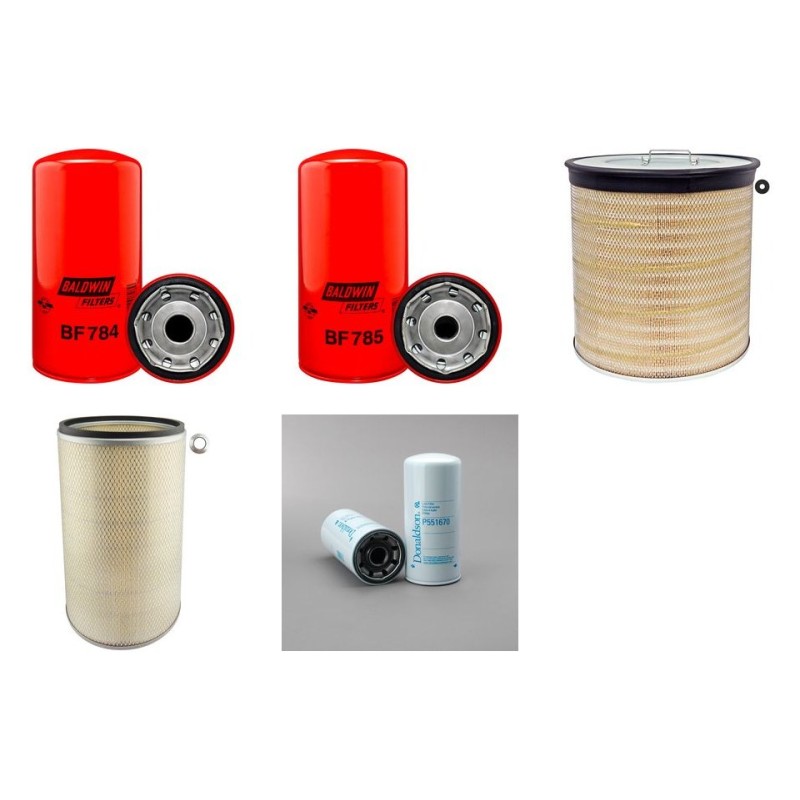 TEREX 3307 Filter Service Kit w/GM Eng.