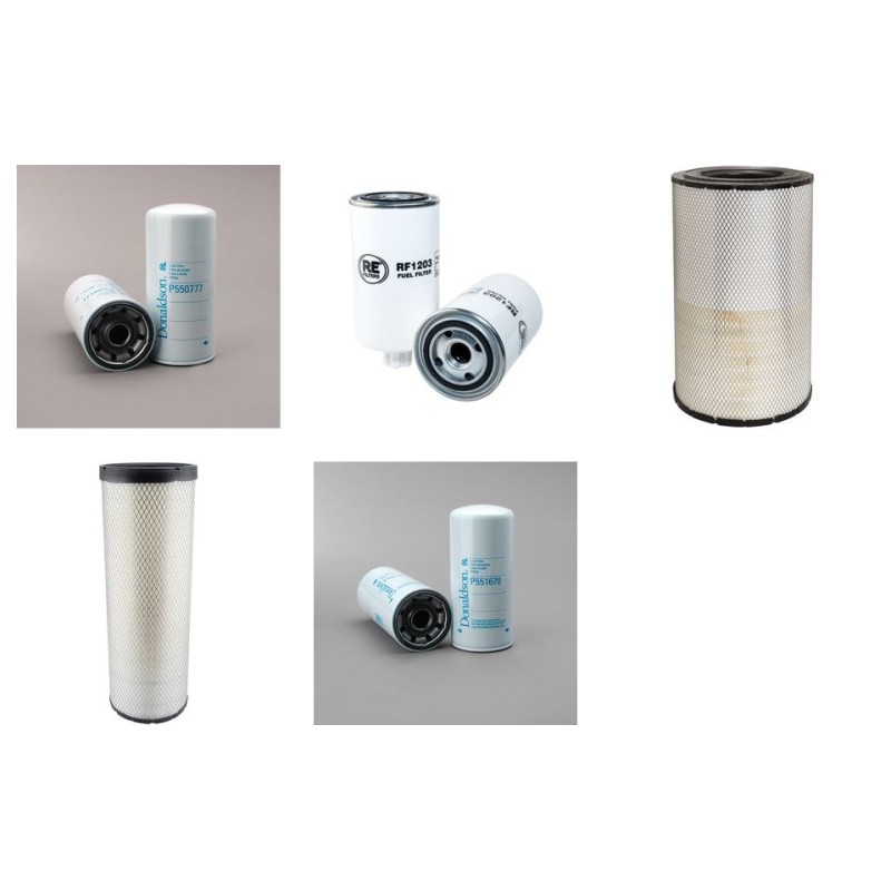 Filter Kit for Terex 3360 Air Oil Fuel Filters with Cummins Engine
