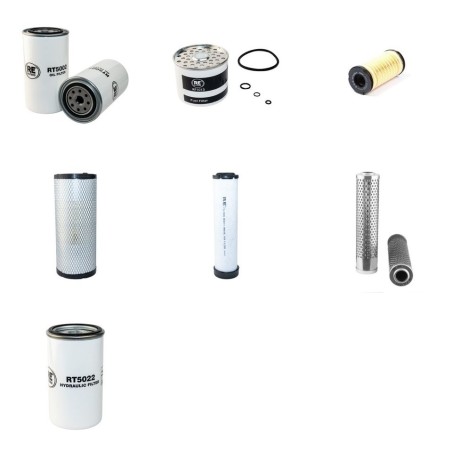 TEREX PS 6 AWS Filter Service Kit w/Perkins 1104C44T Eng. 2005-