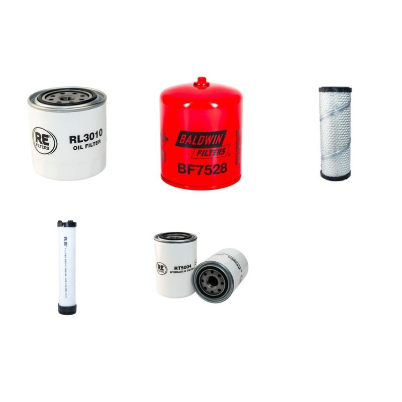 TEREX PS 3500H Filter Service Kit w/Kubota V 2203M Eng.