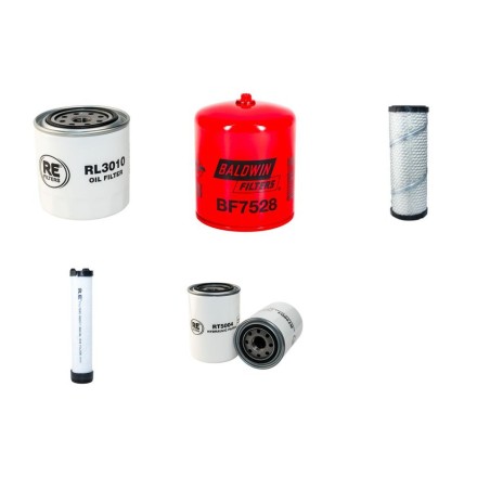 TEREX PS 3500H Filter Service Kit w/Kubota V 2203M Eng.