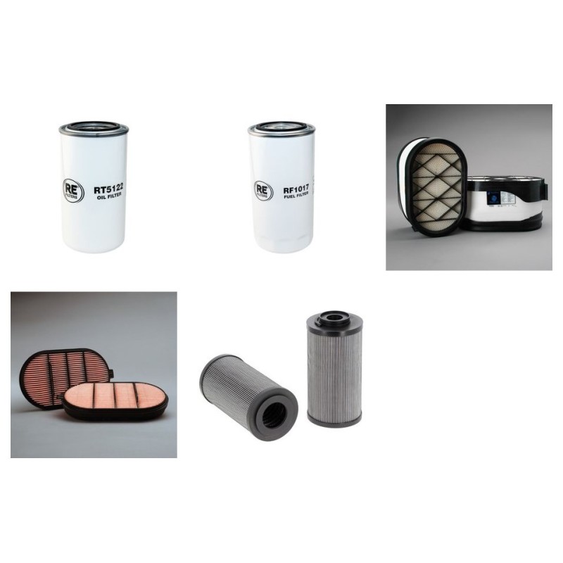 Filter Kit for Terex RT100 with Cummins Engine
