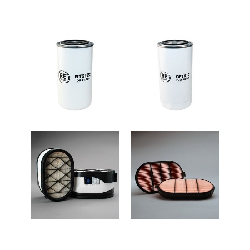 TEREX RT 100 Filter Service Kit Air Oil Fuel Filters w/Cummins  Eng.