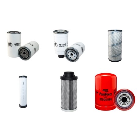 TEREX T 250 Filter Service Kit w/Perkins 1104-44Ta Eng.