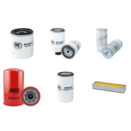 Filter Kit for Terex T2506 with Deutz F4M2011 Engine