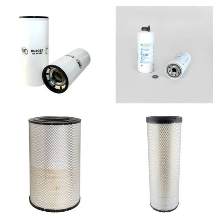 TEREX TA 30 Filter Service Kit Air Oil Fuel Filters w/Cummins  Eng.