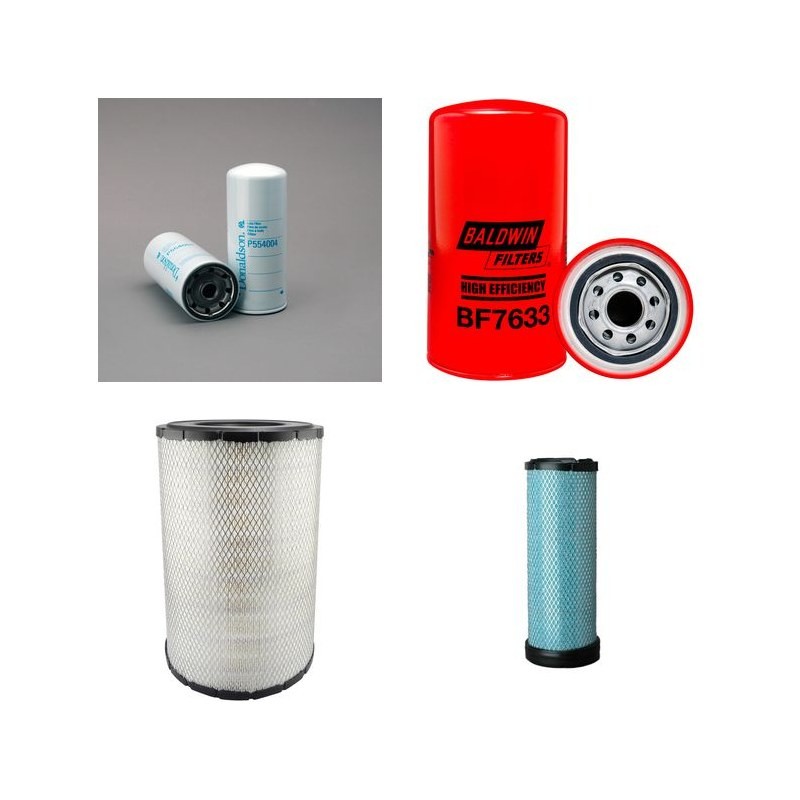 Filter kit suitable for CAT 611 with CAT 6NC14000- Engine Serial No ALL SERIES Air Oil Fuel Filters