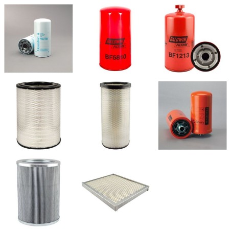Filter Kit for Terex TA40 with Detroit Engine Serial Number