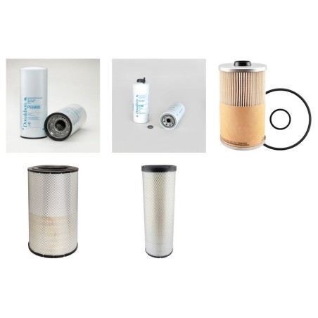 Filter Kit for Terex TA45 Air Oil Fuel Filters with Cummins QSM11 Engine