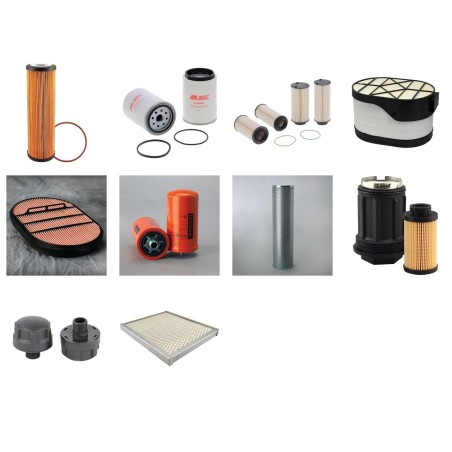 Filter Kit for Terex TA300 with Scania DC9XTI Engine YR 2009-