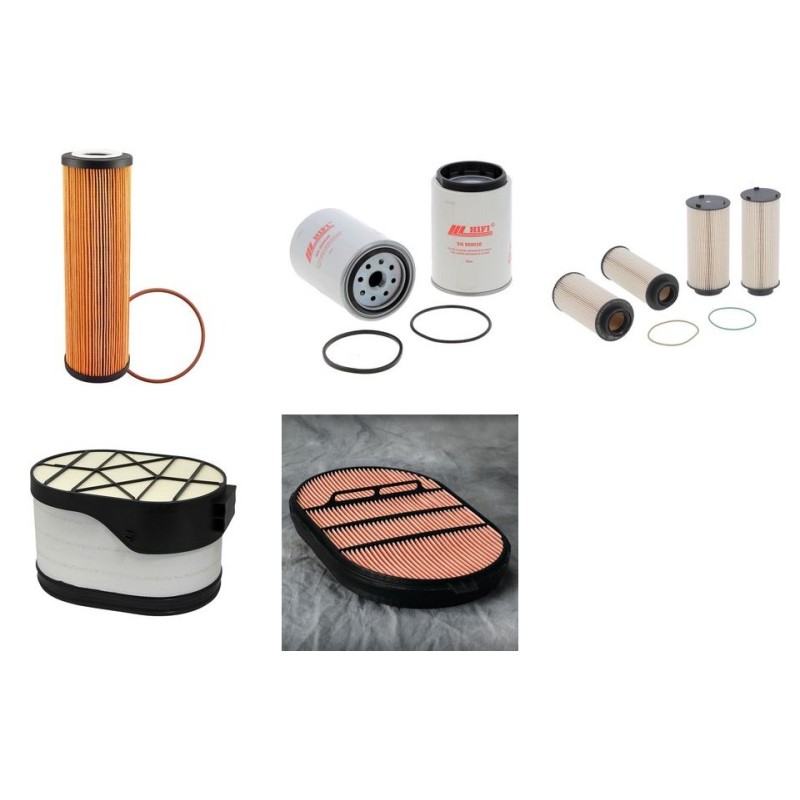 Filter Kit for Terex TA300 with Scania DC9XTI Engine YR 2009-