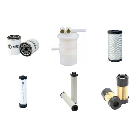 TEREX TC 15 Filter Service Kit w/Mitsubishi L3E Eng.