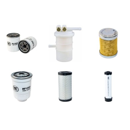 Terex TC16 Filter Service Kit - Air, Oil, Fuel Filters