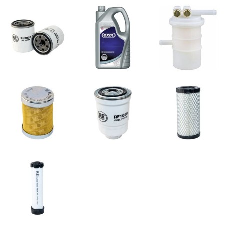 Filter Kit for Terex TC16 Engine Filter & Lubricant Kit