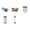 Filter Kit for Terex TC16TD Air Oil Fuel Filters with Mitsubishi L3E BI-ENERGIE Engine YR 2014