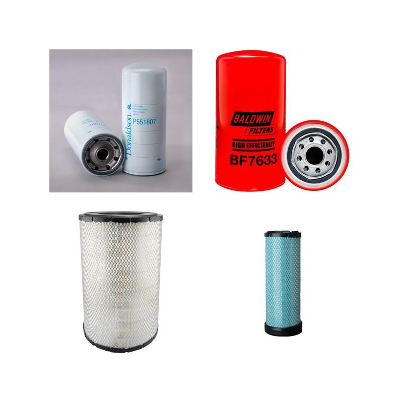 CAT 615 C II Filter Service Kit Air Oil Fuel Filters w/CAT 6NC1- Eng. SN  9XG1-