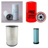 Filter kit suitable for CAT 615CII with CAT 6NC1- Engine Serial No 9XG1- Air Oil Fuel Filters