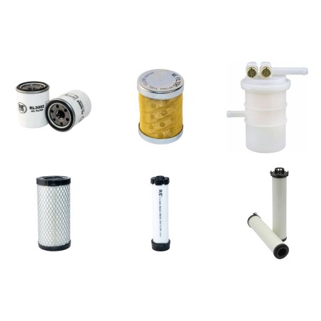 Filter Kit for Terex TC20 with Mitsubishi L3E Engine