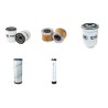 TEREX TC 25 Filter Service Kit w/Mitsubishi S3L2 Eng. Air, Oil, Fuel Filters