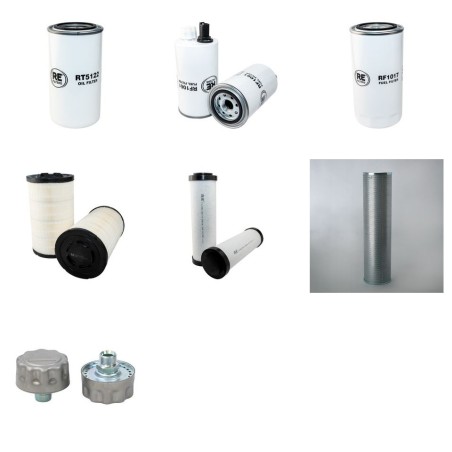 TEREX TC 225 Filter Service Kit w/CUMMMINS QSB6.7 Eng.   YR  2008-