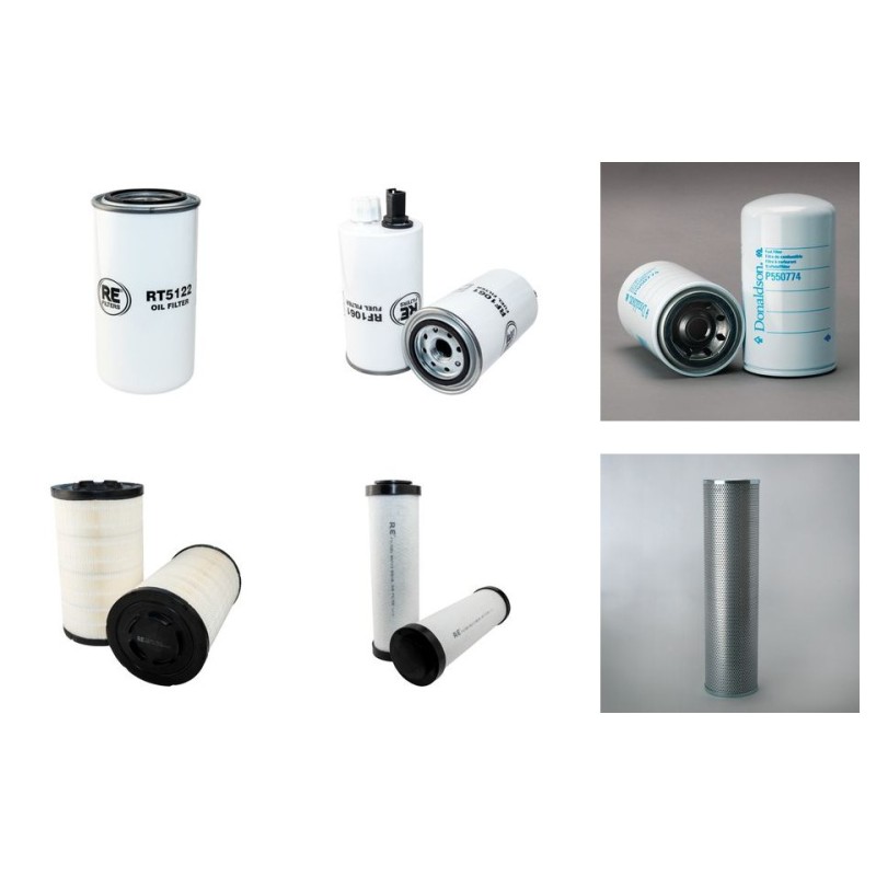 Filter Kit for Terex TC260 with Cummins QSB 6.7 Engine YR 2007-