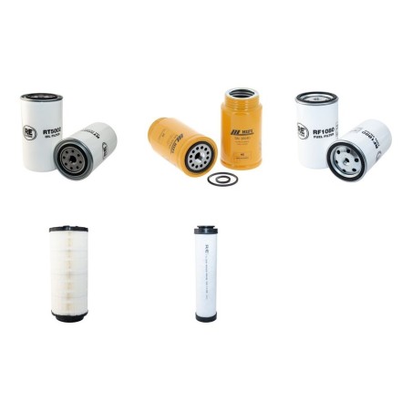 Filter Kit for Terex TG110A Air Oil Fuel Filters with Perkins Engine YR 2007-