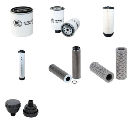 TEREX TW 70  Filter Service Kit w/Deutz F4M2011 Eng. SN  -231 YR  2006-
