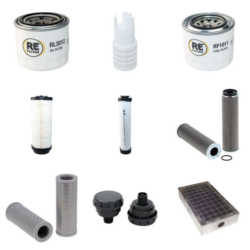 TEREX TW 70 (FL)  Filter Service Kit w/Yanmar 4TNV 98Z Eng. SN   232- YR  2008-