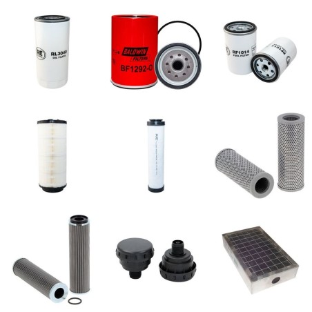 Filter Kit for Terex TW85 with Deutz BF 4M2012 Engine Serial Number -447 YR 2006-