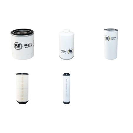Filter Kit for Terex TW85 Air Oil Fuel Filters with Deutz TCD 3.6L4 Engine YR 2014-