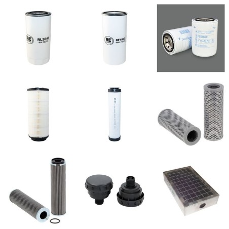 TEREX TW 110 (-2)  Filter Service Kit w/Deutz TCD 2012L04 2V Eng. SN   0560-