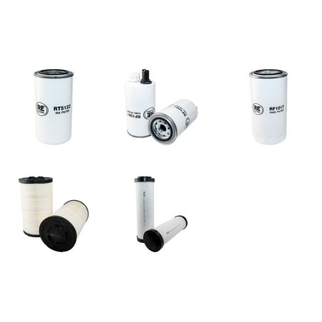Filter Kit for Terex TW220 with Cummins Qsb 6.7 Engine