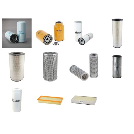 CAT 740 Filter Service Kit w/CAT  Eng. SN  B1P-