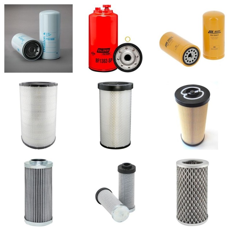 Filter Kit for Terex XR400S with CAT C9 Engine
