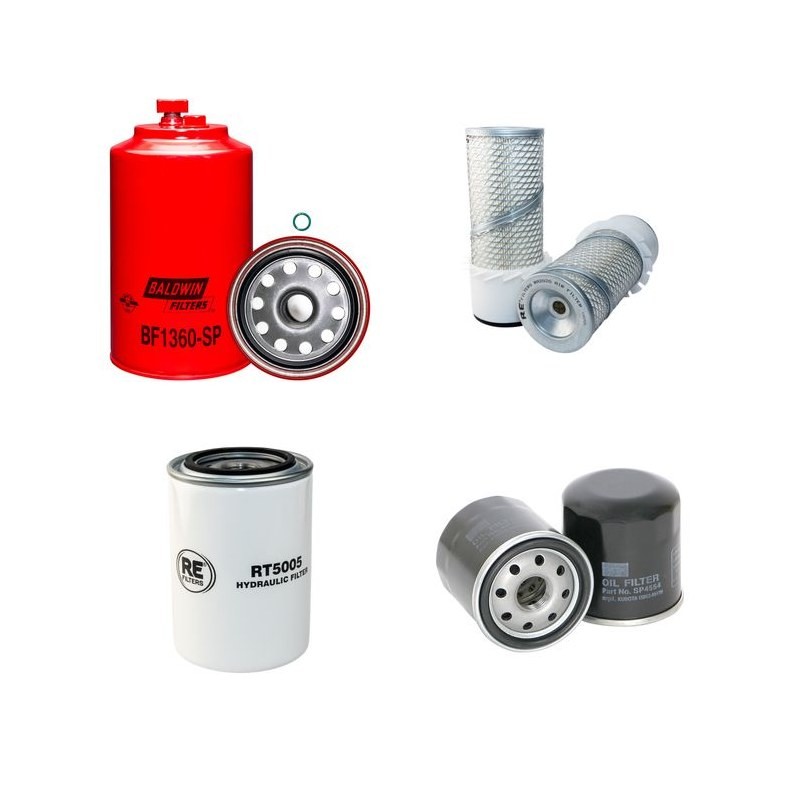 THOMAS 83 Filter Service Kit w/Kubota D850B Eng.