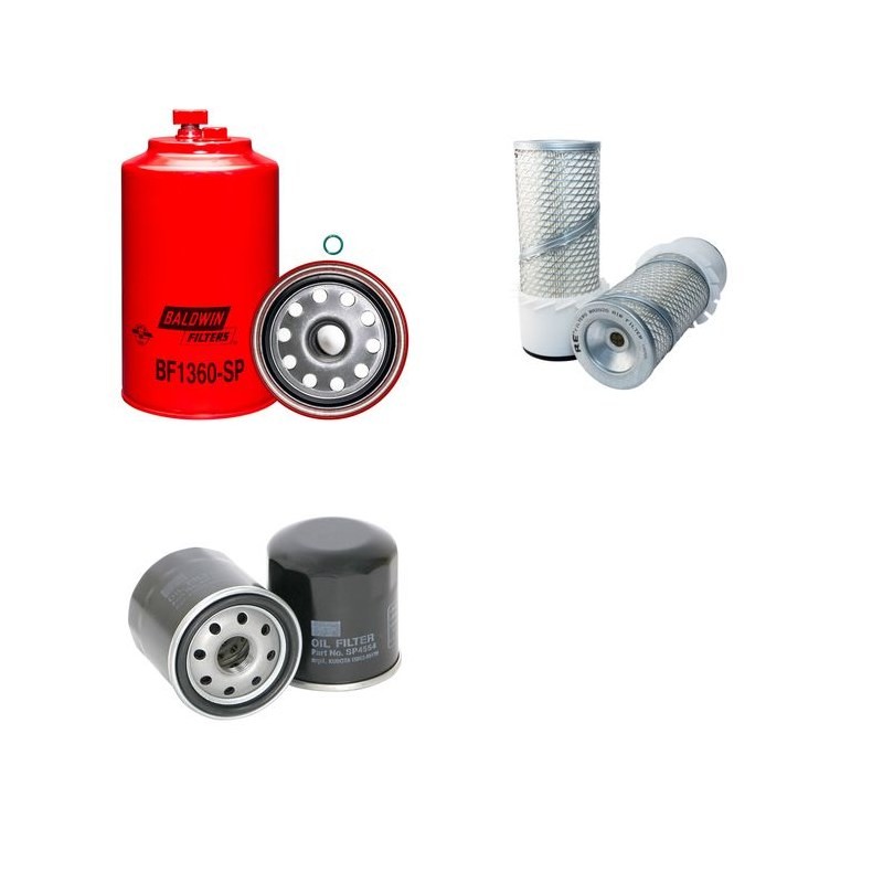THOMAS 83 Filter Service Kit w/Kubota D850B Eng.